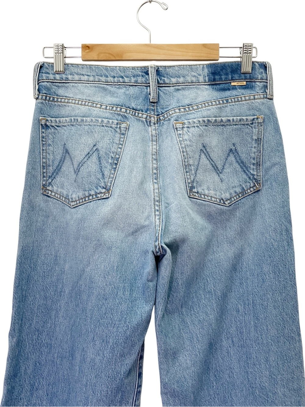 MOTHER Superior The Tomcat Roller Jeans Sz 29 Pretty Is As Pretty Does Wide Leg - Picture 7 of 16